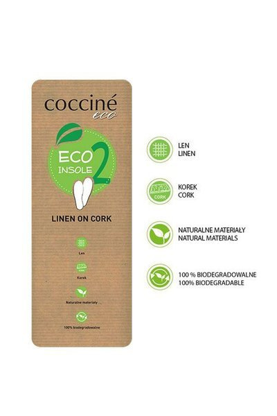 Екологічні устілки COCCINE Eco Linen On Cork