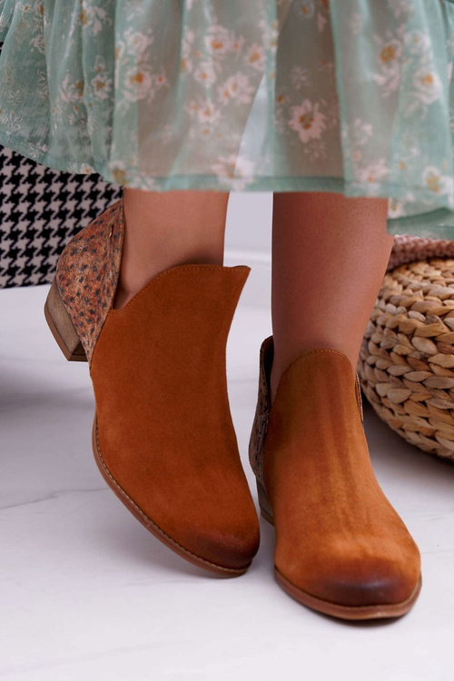 Жіночі шкіряні черевики Maciejka Red 04091-49