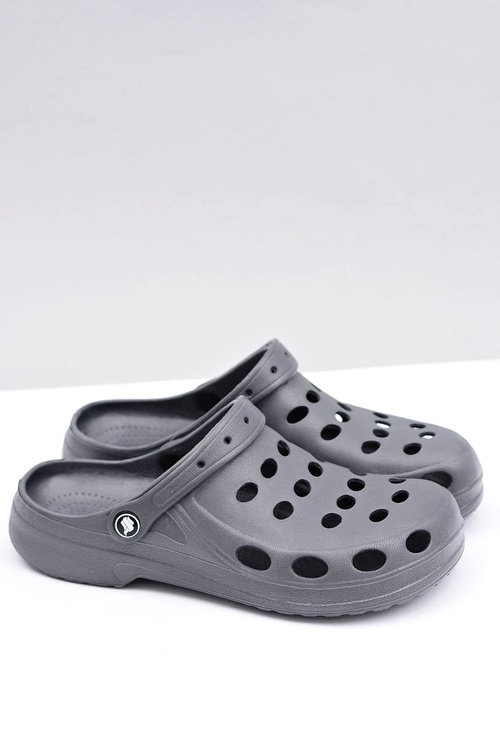 Чоловічі шльопанці сандалі сірі