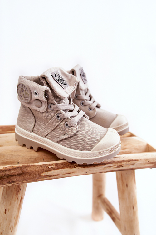 Дитячі високі кросівки Grey Tobby