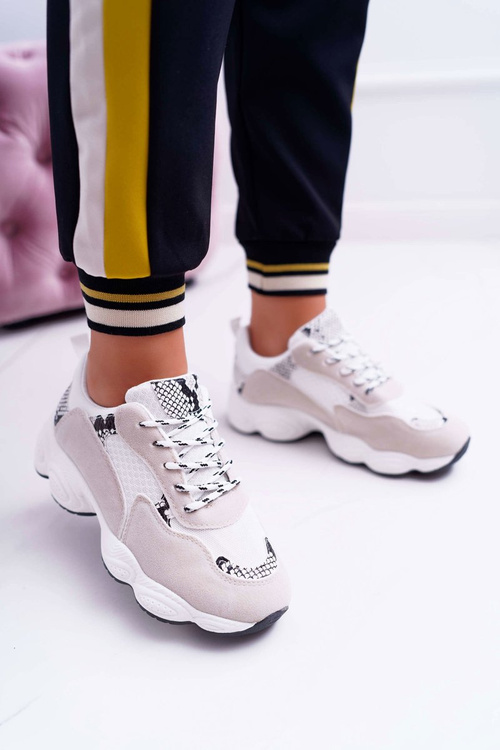 Спортивне жіноче замшеве взуття White Snake Leather Lollipop