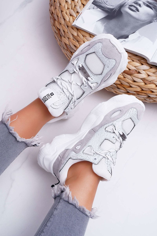 Жіноче спортивне взуття Big Star by Daniel Lopez White FF274430