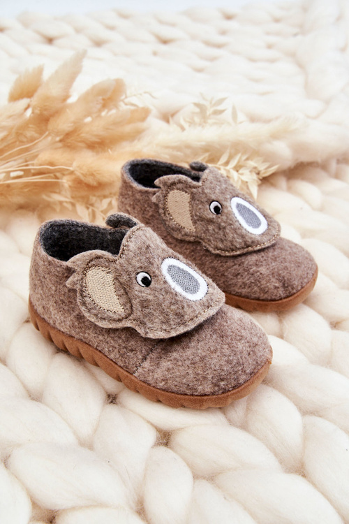 Дитячі тапочки Befado Koala 620P002 Бежеві