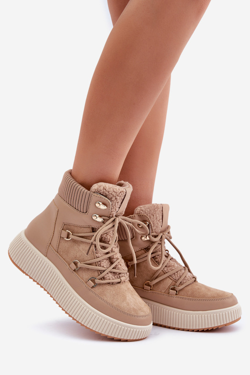 Низькі Снігоступи На Платформі Коричневі Naliora