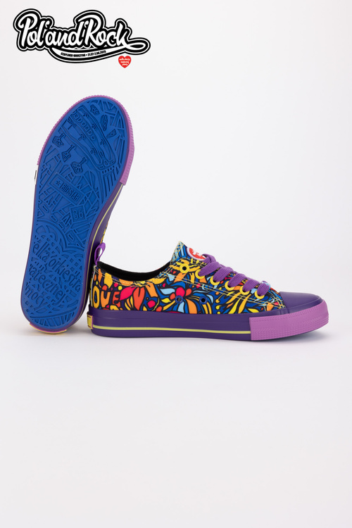 Кросівки Pol'and'Rock Festival X Big Star SS274905 Фіолетові