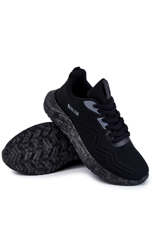 Легке чоловіче спортивне взуття Big Star KK174018 Чорний
