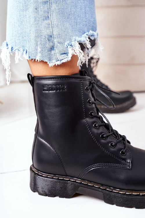 Чоботи утеплені Big Star II274105 Чорні