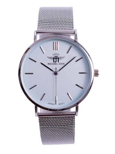 Жіночий годинник Michael John Florence Silver Blue 40 мм