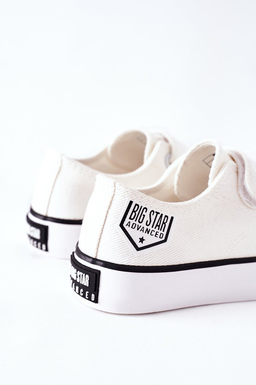 Дитячі кросівки на липучці Big Star FF374061 Білі