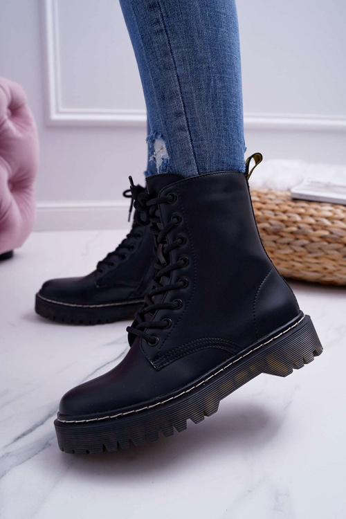 Чоботи жіночі Glans Workers Black Barski 56-5