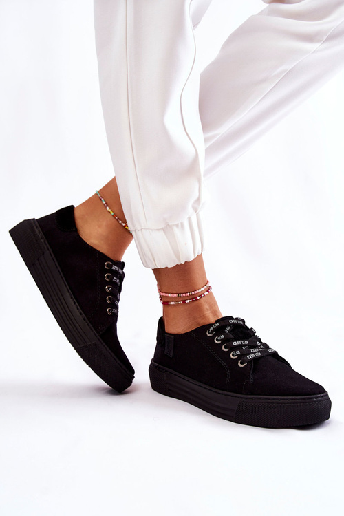 Жіночі кросівки з системою Memory Foam Big Star KK276001 Чорні