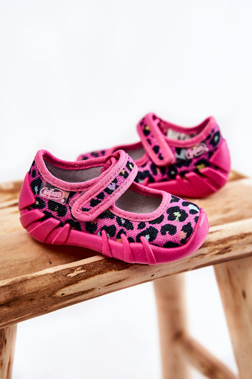 Тапочки Балерини Befado Рябчасті 109P256 Рожеві