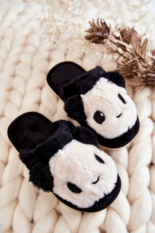 Дитячі хутряні сліпони Black Alize