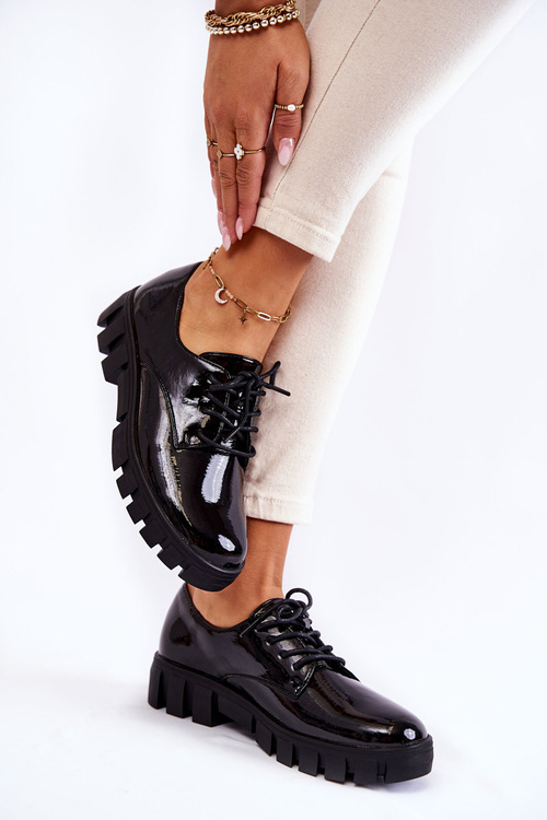 Модні лаковані туфлі La.Fi Red Hallie