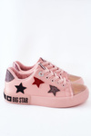 Дитячі шкіряні кросівки BIG STAR II374033 Рожеві
