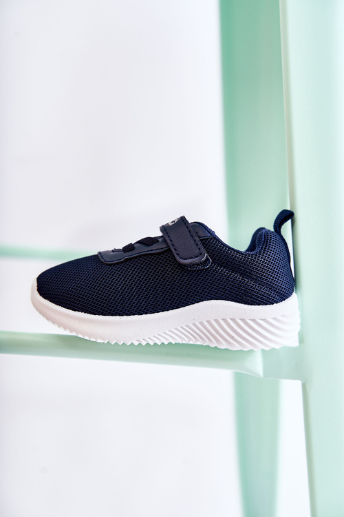 Дитяче спортивне взуття на липучці Blue Lexy