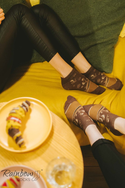 Шкарпетки Rainbow Coffee-Espresso 1 пара