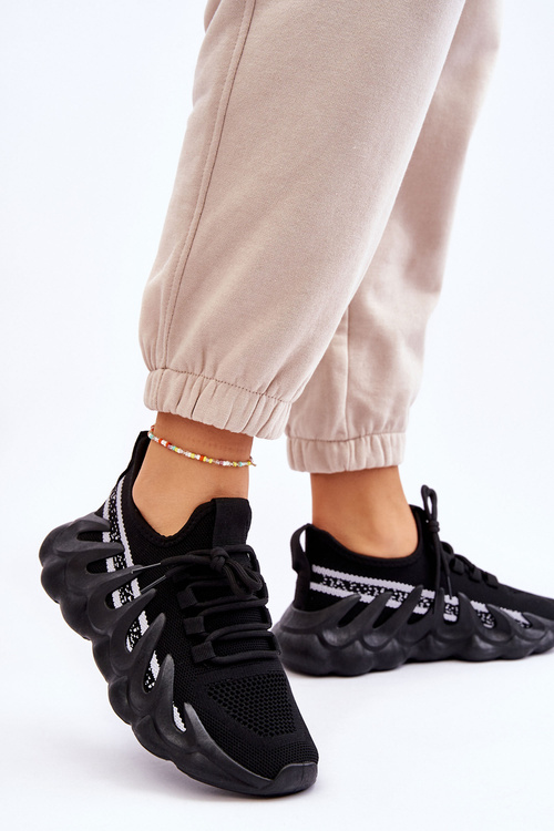 Жіночі модні кросівки Чорний Daxo