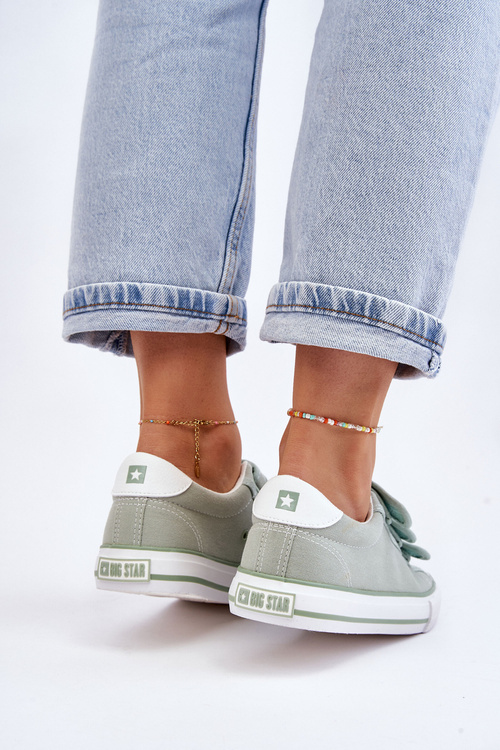 Класичні кросівки на липучці Big Star LL274A202 Green