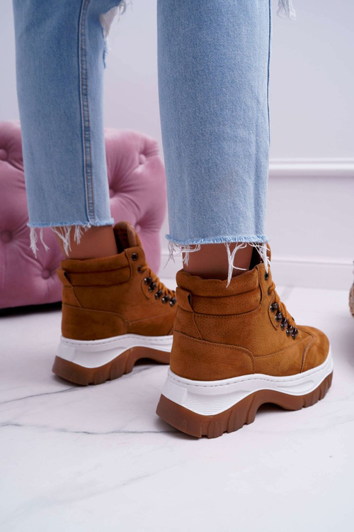 Трекінгове взуття Жіночі Trappers Camel Greem