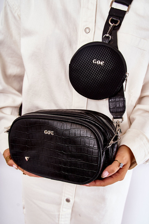 Жіноча сумка 3w1 GOE ZNJ032 чорна