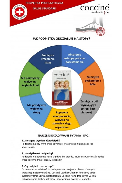 Гелеві устілки для шпор COCCINE GALOS