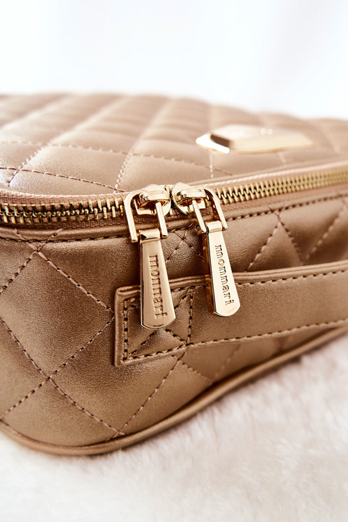 Велика косметичка Quilted Monnari CSM0040-023 Gold