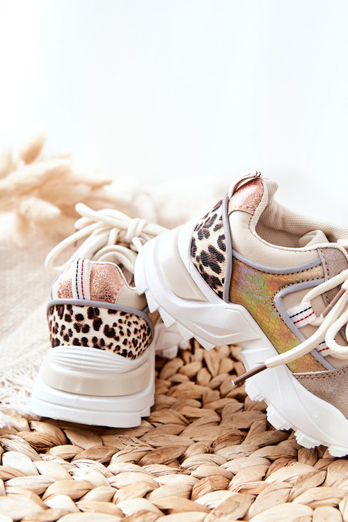 Дитяче спортивне взуття Кросівки бежеві Rommie