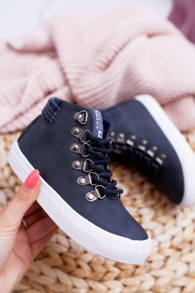 Дитячі пінетки Boys Big Star Navy Blue EE374038