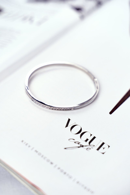 Жіночий браслет Сталь З Цирконами Срібло Guadiana