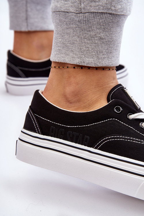 Жіночі кросівки на платформі Big Star LL274230 Чорні