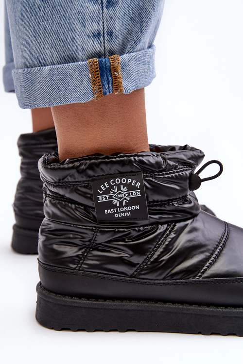 Жіночі утеплені зимові черевики Lee Cooper LCJ-23-44-1967L чорні