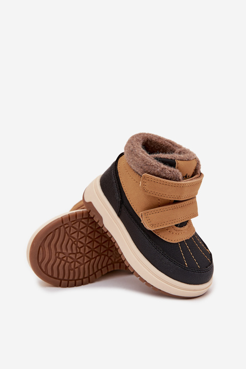 Дитяче зимове взуття снігоступи на липучці Camel Darlene