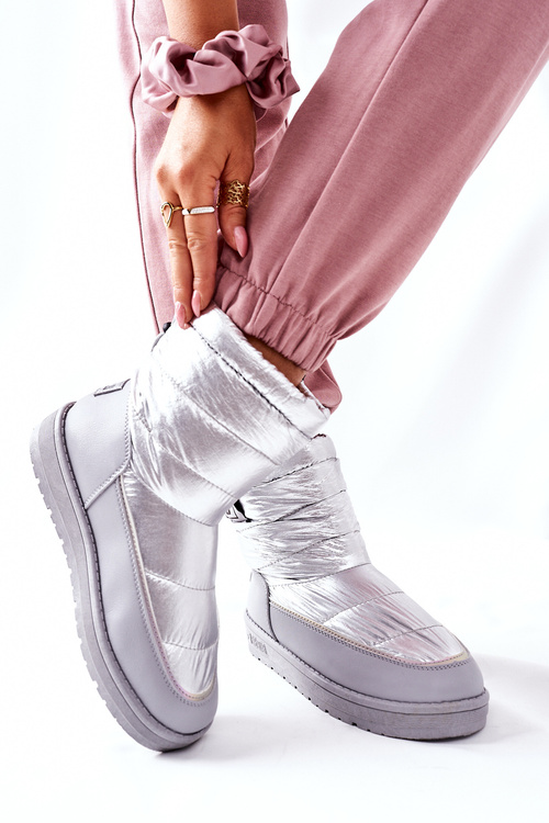 Жіночі зимові черевики Big Star II274118 Silver