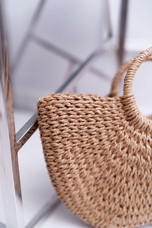 Плетена сумочка Olca Camel