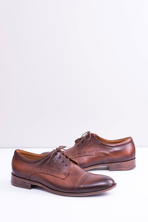 Чоловічі шкіряні ділові півчеревики Gerard Brown