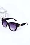 Жіночі сонцезахисні окуляри Cat Eye Matt Black Ombre
