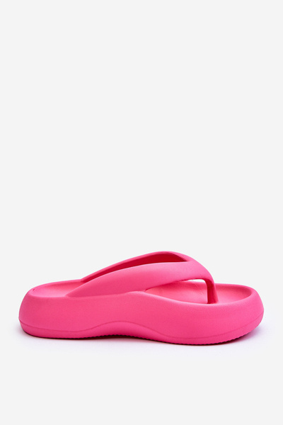 Жіночі поролонові шльопанці рожеві Roux