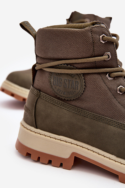 Чоловічі черевики Trapper Foam Big Star KK174205 Хакі