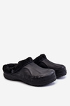 Чоловічі теплі кросівки Crocs Black Calmo