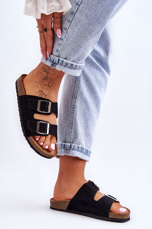 Жіночі сліпони чорні Destino