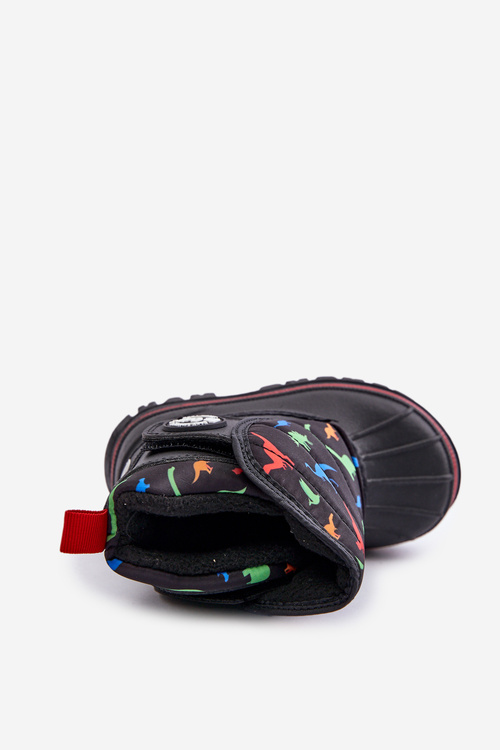 Дитячі зимові черевики на липучці Lee Cooper LCJ-24-44-2861K Чорні