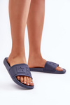 Жіночі тапочки Big Star DD274A269 Navy Blue