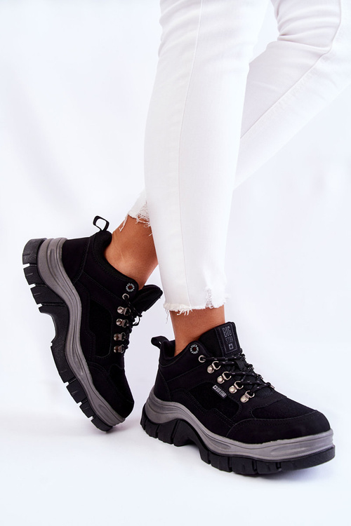 Жіноче трекінгове взуття Memory Foam Big Star KK274364 Чорне