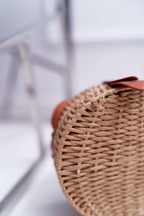 Плетена сумочка на мотузці. Скриня Veeza Camel