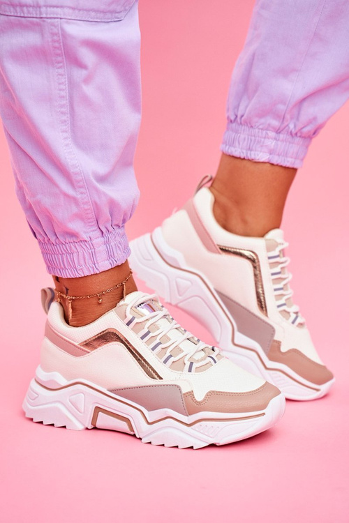 Спортивне жіноче взуття білі бежеві Rollen