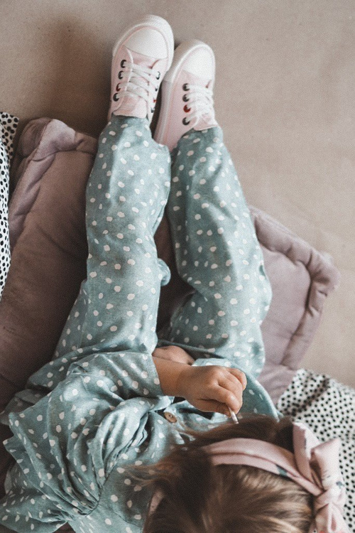 Дитячі класичні низькі кросівки BIG STAR HH374093 Рожеві