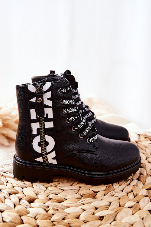 Чоботи дитячі Workers Black Pomeroy