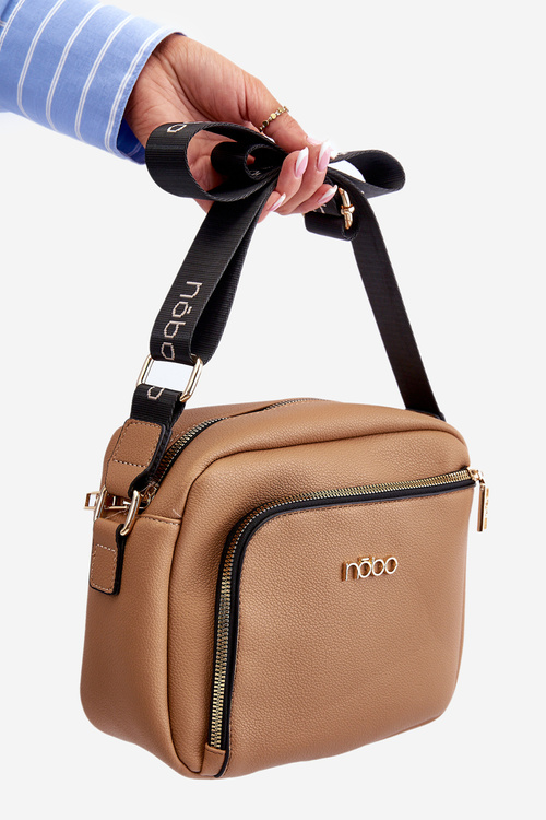 Сумка через плече з еко шкіри NOBO BAGP990-K015 Коричнева