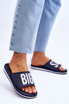 Жіночі класичні тапочки Big Star JJ274A323 Темно-сині